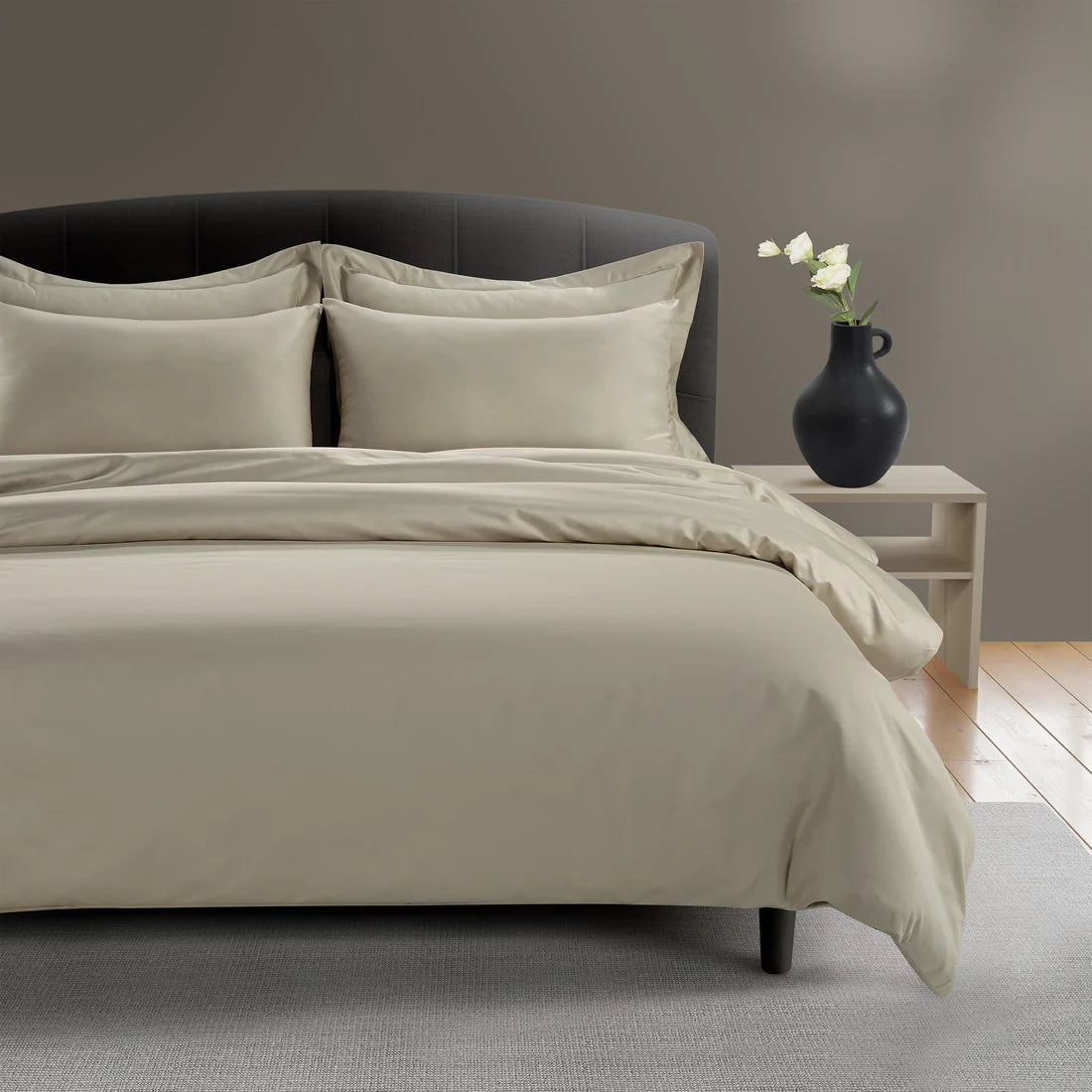 Peaceful Empress Bedding Set - Oatmeal