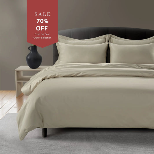 Peaceful Empress Duvet Cover - Oatmeal