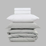 300 Thread Count Princeval Bedding Set - Lunar