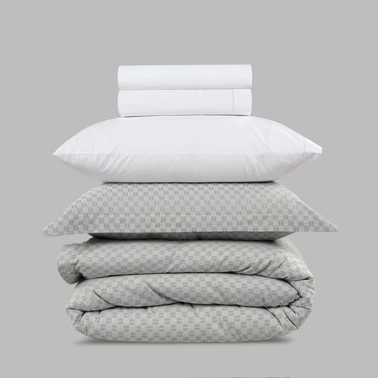 300 Thread Count Princeval Bedding Set - Lunar