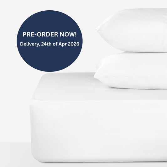 800 thread Count Egyptian Cotton Grand Splendour LUXE Fitted Sheet - Sateen White