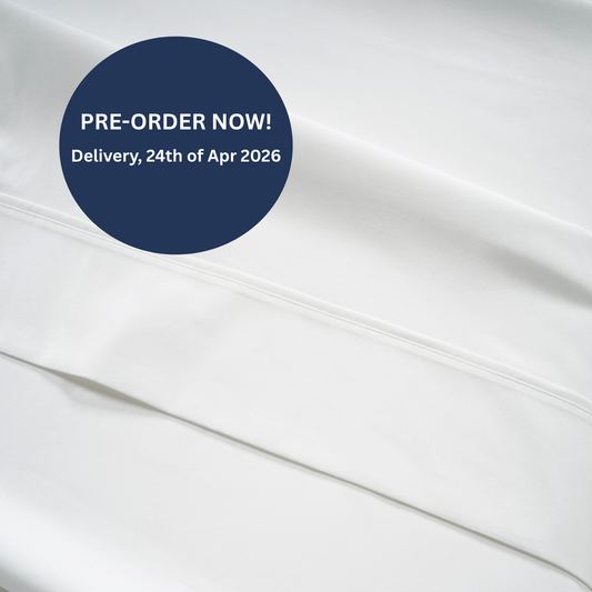 800 Thread Count Egyptian Cotton Grand Splendour LUXE Flat Sheet - White