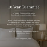 800 Thread Count Egyptian Cotton Heiress Bedding Set - White and Navy Peony - additional image 3