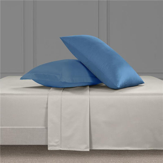 800 Thread Count Grand Splendour LUXE Sheet Set - Oyster Mushroom with Quiet Harbour Bedding