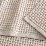 Stratton Waffle Towel Set 500 GSM - Pearl
