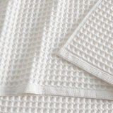 Stratton Waffle Towel Set 500 GSM - White