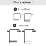 Montford Cotton Towel Set 600 GSM