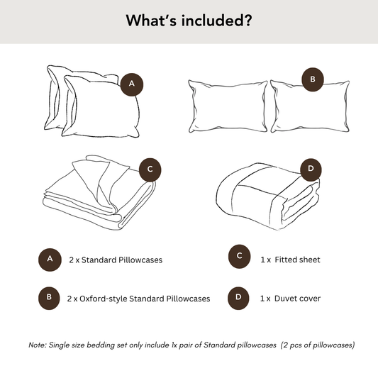 800 Thread Count Egyptian Cotton Royalton LUXE Bedding Set - Jet Black