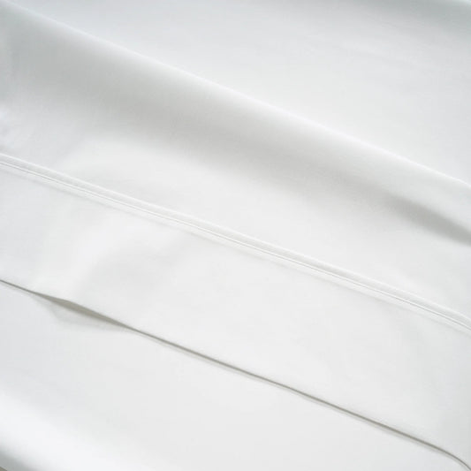 All Season Egyptian Giza Flat Sheet - Brilliant White