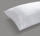 800 Thread Count Pair (2 Pillowcases) of Egyptian Cotton Windsor Lux Buttery Smooth Pillowcases - Brilliant White