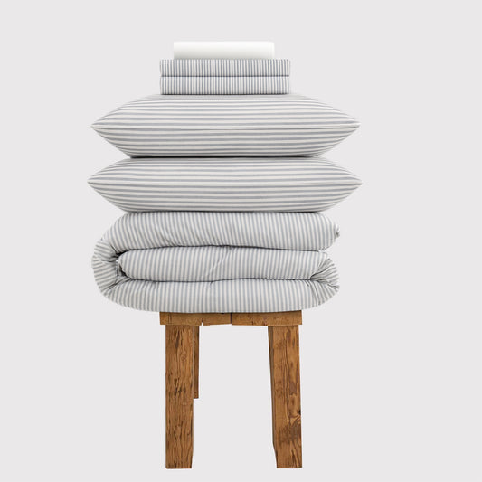 300 Thread Count Celeste with White Bedding Set