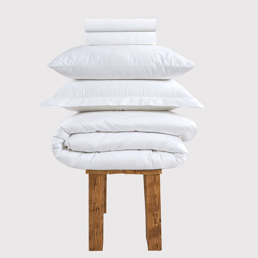 800 Thread Count Egyptian Cotton Diana Bedding Set - White