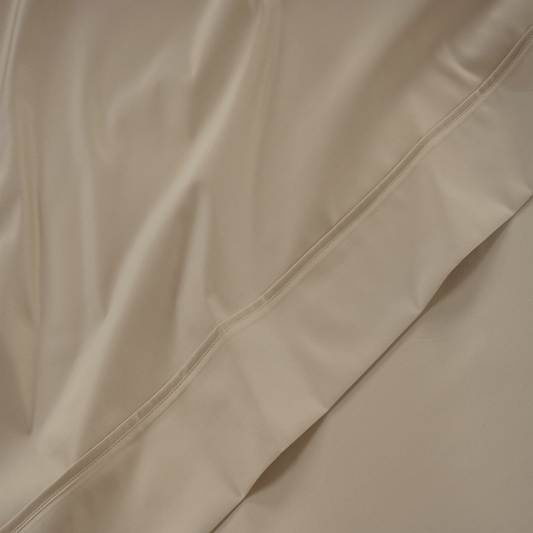 All Season Egyptian Giza Flat Sheet - Bone