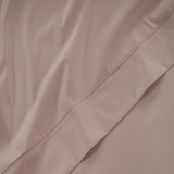 All Season Egyptian Giza Flat Sheet - Dusty Rose