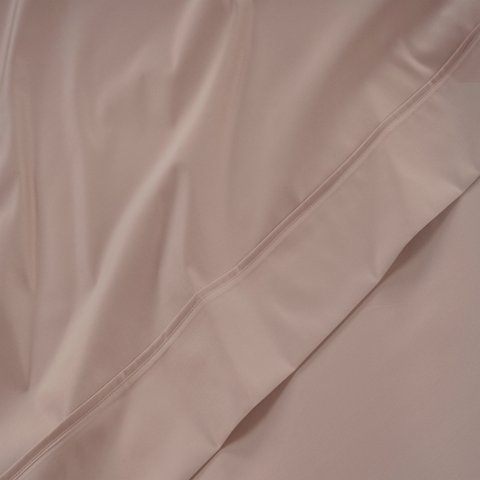 All Season Egyptian Giza Flat Sheet - Dusty Rose