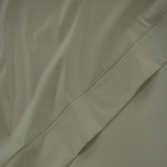 All Season Egyptian Giza Flat Sheet - Sage