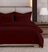 800 Thread Count Egyptian Cotton Grand Splendour Lux Buttery Smooth - Deep Burgundy