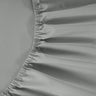 UPS All Season Egyptian Giza Fitted Sheet - Grey
