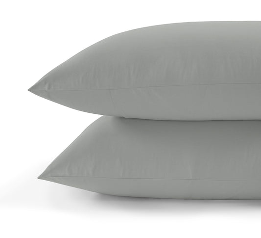 All Season Egyptian Giza Pillowcase - Grey