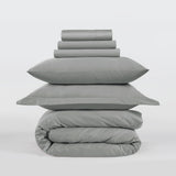 All Season Egyptian Giza Bedding Set - Grey