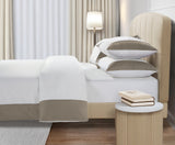 800 Thread Count Egyptian Cotton Harrogate Lux Buttery Smooth Duvet Cover - Simply Taupe Bedding Set