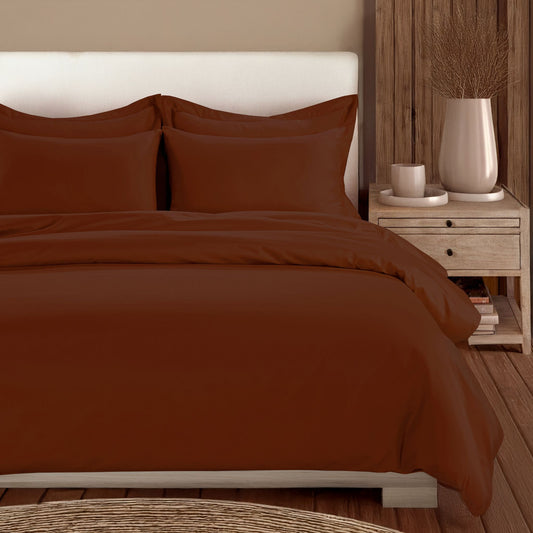 800 Thread Count Egyptian Cotton Grand Splendour Lux Buttery Smooth - Potter's Clay