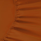 800 Thread Count Egyptian Cotton Grand Splendour Lux Buttery Smooth Lux Fitted Sheet - Potter's Clay