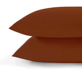 800 Thread Count Pair (2 Pillowcases) of Egyptian Cotton Grand Splendour Lux Buttery Smooth Pillowcases - Potter's Clay