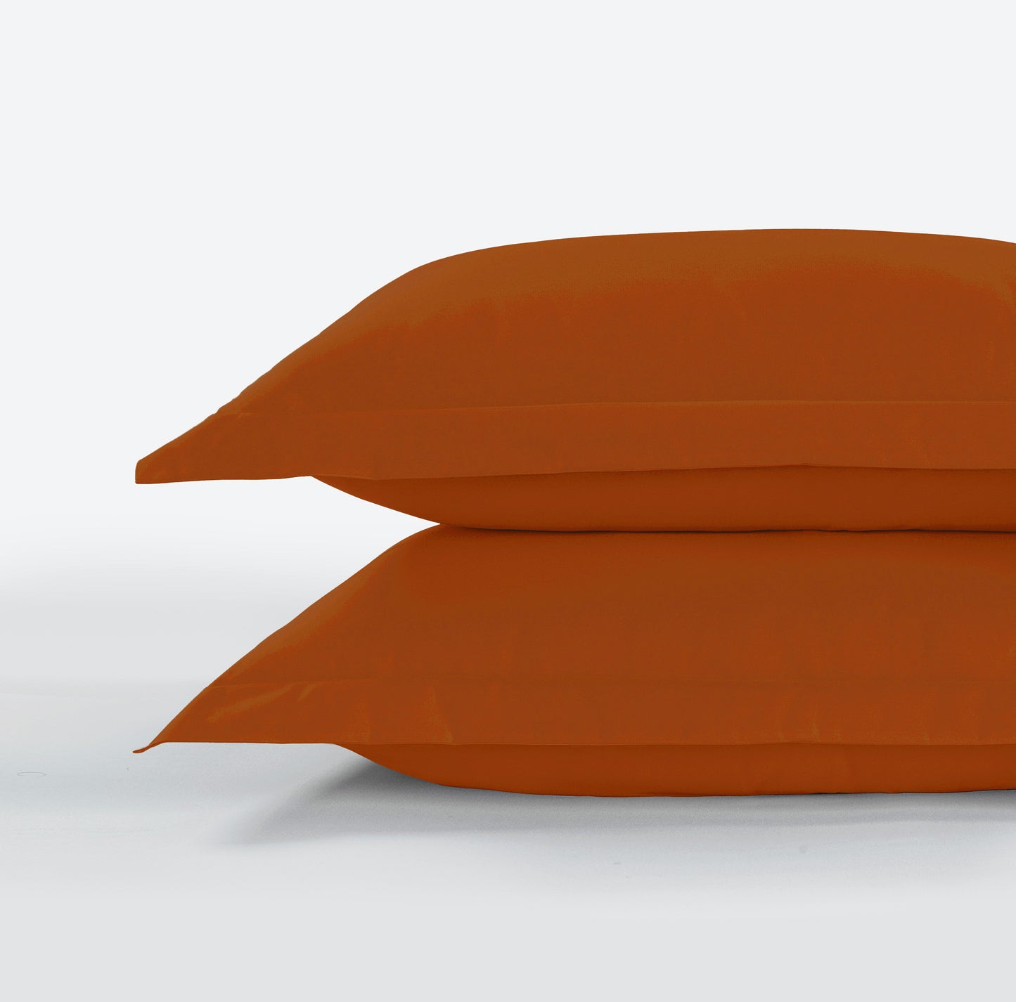 800 Thread Count Pair (2 Pillowcases) of Egyptian Cotton Grand Splendour Lux Buttery Smooth Pillowcases - Potter's Clay