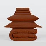800 Thread Count Egyptian Cotton Grand Splendour Lux Buttery Smooth - Potter's Clay