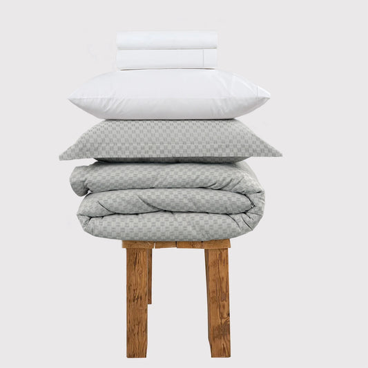 300 Thread Count Princeval Bedding Set - Lunar