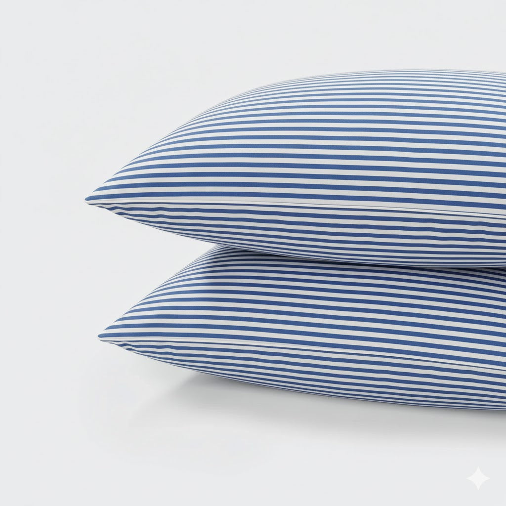 300 Thread Count Pair (2 pillowcases) of Celeste Quiet Harbour Pillowcases