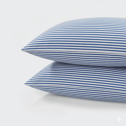 300 Thread Count Pair (2 pillowcases) of Celeste Quiet Harbour Pillowcases