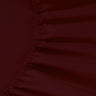 UPS 800 Thread Count Egyptian Cotton Grand Splendour Lux Buttery Smooth Lux Fitted Sheet - Dark Burgundy