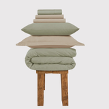 All Season Egyptian Giza Bedding Set - Sage & Bone