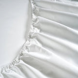 All Season Egyptian Giza Bedding Set - Brilliant White