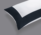 800 Thread Count Pair (2 Pillowcases) of Egyptian Cotton Windsor Lux Buttery Smooth Pillowcases - Navy