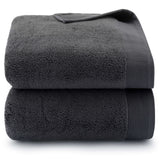 Egyptian Cotton Luxury Serenity Palace Classic Towel - Grey - 500GSM Zero Twist