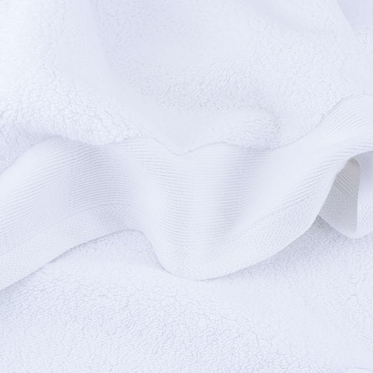 Egyptian Cotton Luxury Serenity Palace Plush Towel - White - 700GSM Zero Twist