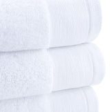 Egyptian Cotton Luxury Serenity Palace Classic Towel - White - 500GSM Zero Twist