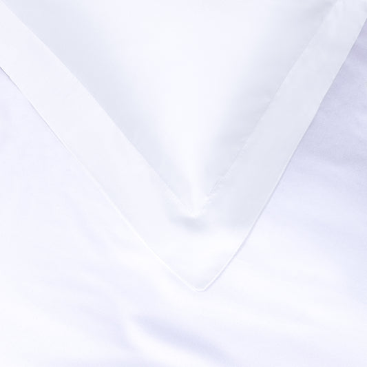 800 thread Count Egyptian Cotton Pair of Grand Splendour LUXE Pillowcases - Sateen White