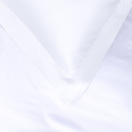 800 thread Count Egyptian Cotton Pair (2 Pillowcases) of Grand Splendour LUXE Pillowcases - Sateen White