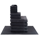 Egyptian Cotton Luxury Serenity Palace Classic Towel - Grey - 500GSM Zero Twist