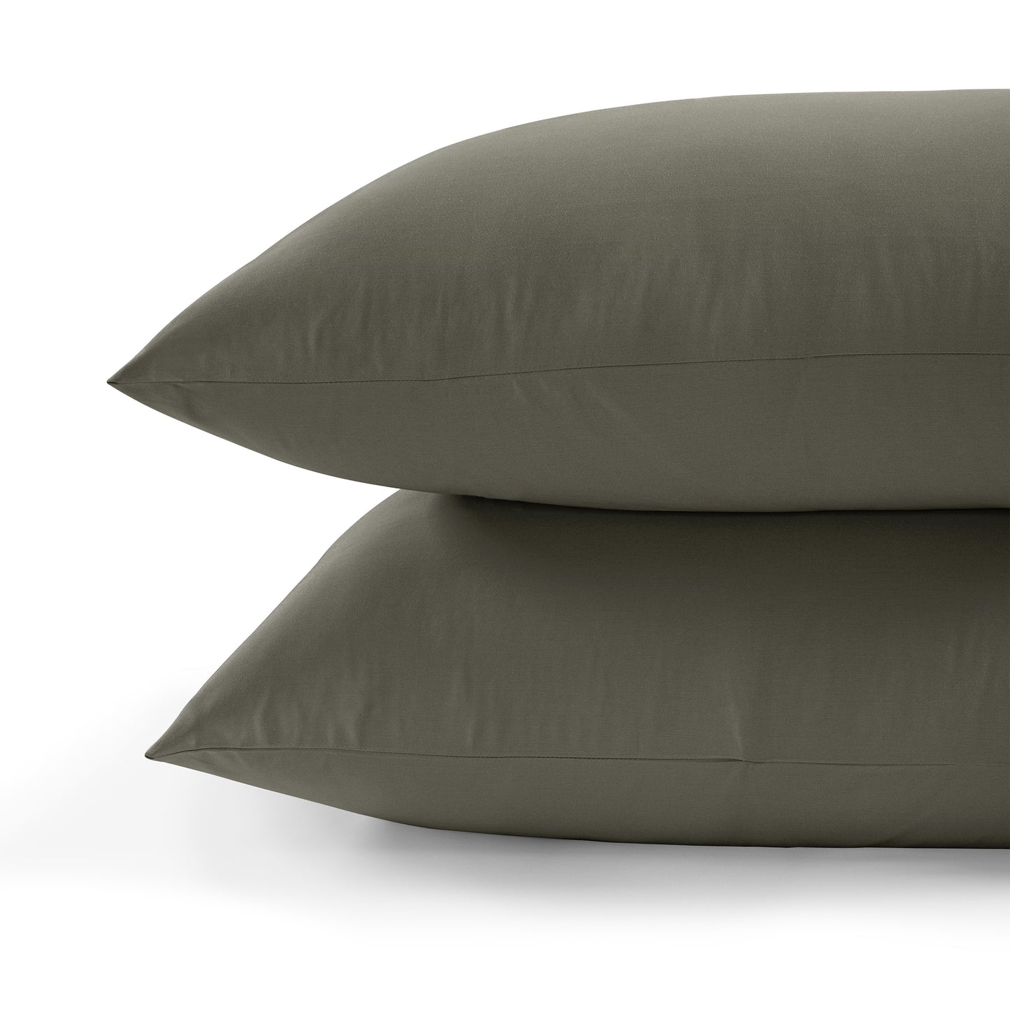800 Thread Count Pair of Grand Splendour LUXE Pillowcases - Sateen Sage Green