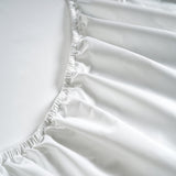 300 Thread Count Peaceful Empress Fitted Sheet - Percale White