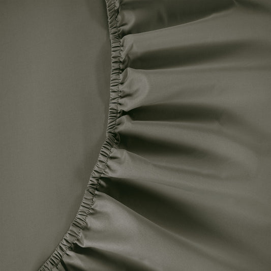 800 Thread Count Grand Splendour LUXE Fitted Sheet - Sateen Sage Green