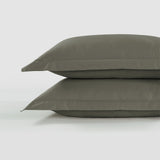 800 Thread Count Pair (2 Pillowcases) of Grand Splendour LUXE Pillowcases - Sateen Sage Green