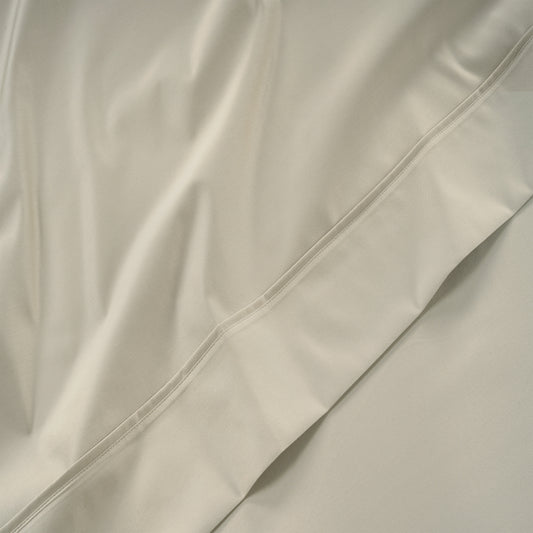 300 Thread Count Peaceful Empress Percale Flat Sheet - Oatmeal
