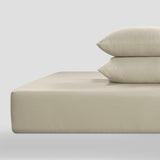 800 Thread Count Grand Splendour LUXE Fitted Sheet - Sateen Oatmeal