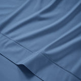 300 Thread Count Peaceful Empress Percale Flat Sheet - Quiet Harbour